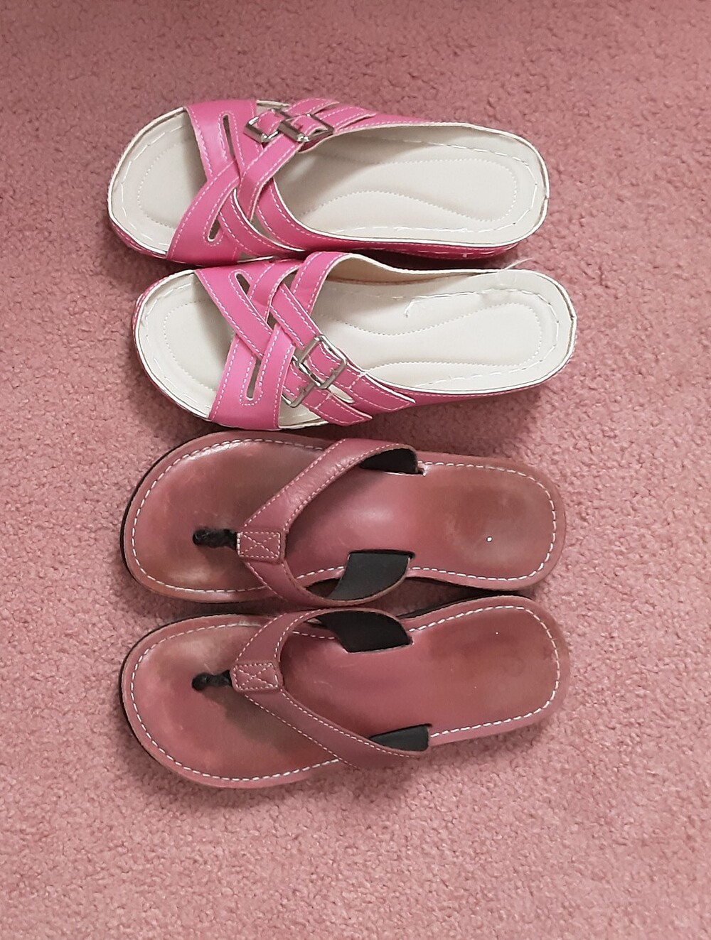 "Clarks" Leather Sandals